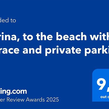 Karina, To The Beach With Terrace And Private Parking Σαβόνα Εξωτερικό φωτογραφία